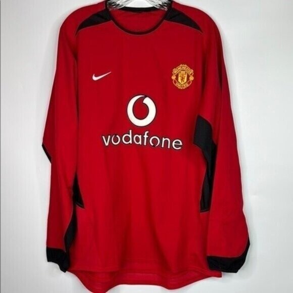 Nike Other - Manchester United Blank Nike Long Sleeve Jersey Size Large